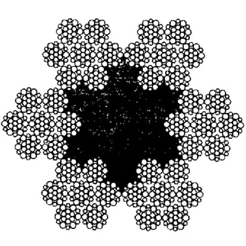 Канат тройной свивки 13.5x0.32x0.3 мм ЛК-Р ГОСТ 3089-80